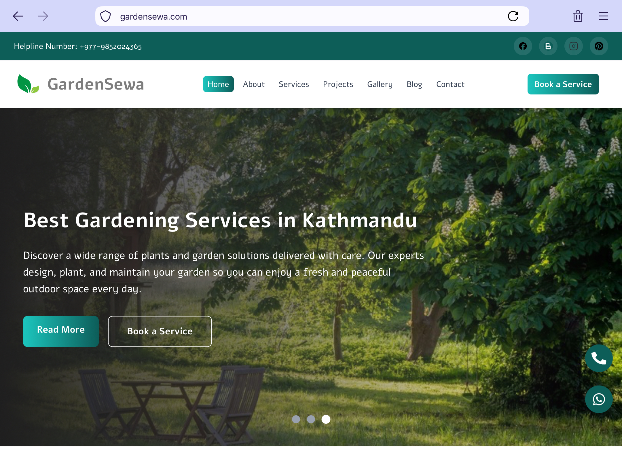 Professional Gardening Service in Kathmandu